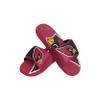 FOCO Boy's NFL Kids Team Sport Shower Gel Slide Flip Flop Sandals, Colorblock Big Logo, 11-12 view 1