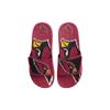 FOCO Boy's NFL Kids Team Sport Shower Gel Slide Flip Flop Sandals, Colorblock Big Logo, 11-12 view 2