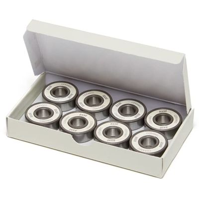 CCS Premium Skateboard Bearings - ABEC 7 and Ceramic (8 Pack, Ceramic)