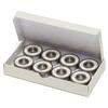 CCS Premium Skateboard Bearings - ABEC 7 and Ceramic (8 Pack, Ceramic) view 1