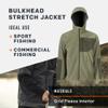 Grundns Bulkhead Stretch Jacket, Deep Lichen Green, Medium view 2