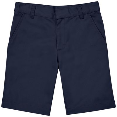 Classroom School Uniforms Big Kid Flat Front Shorts CR203L, 10, Dark Navy