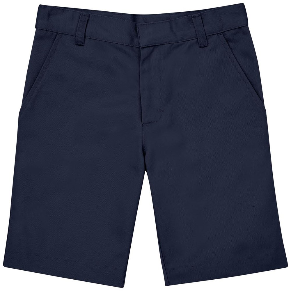 Classroom School Uniforms Big Kid Flat Front Shorts CR203L, 10, Dark Navy