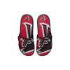 FOCO Boy's NFL Kids Team Sport Shower Gel Slide Flip Flop Sandals, Colorblock Big Logo, 4-5 view 2