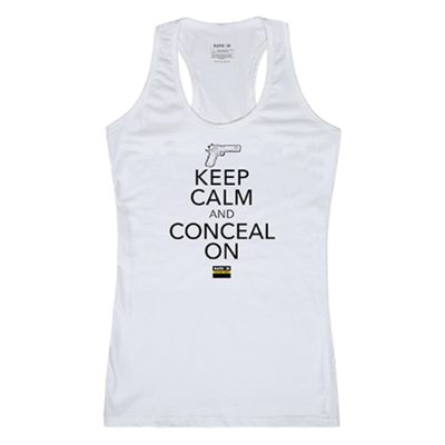 Rapid Dominance Women's Graphic Tanks, White, XX-Large
