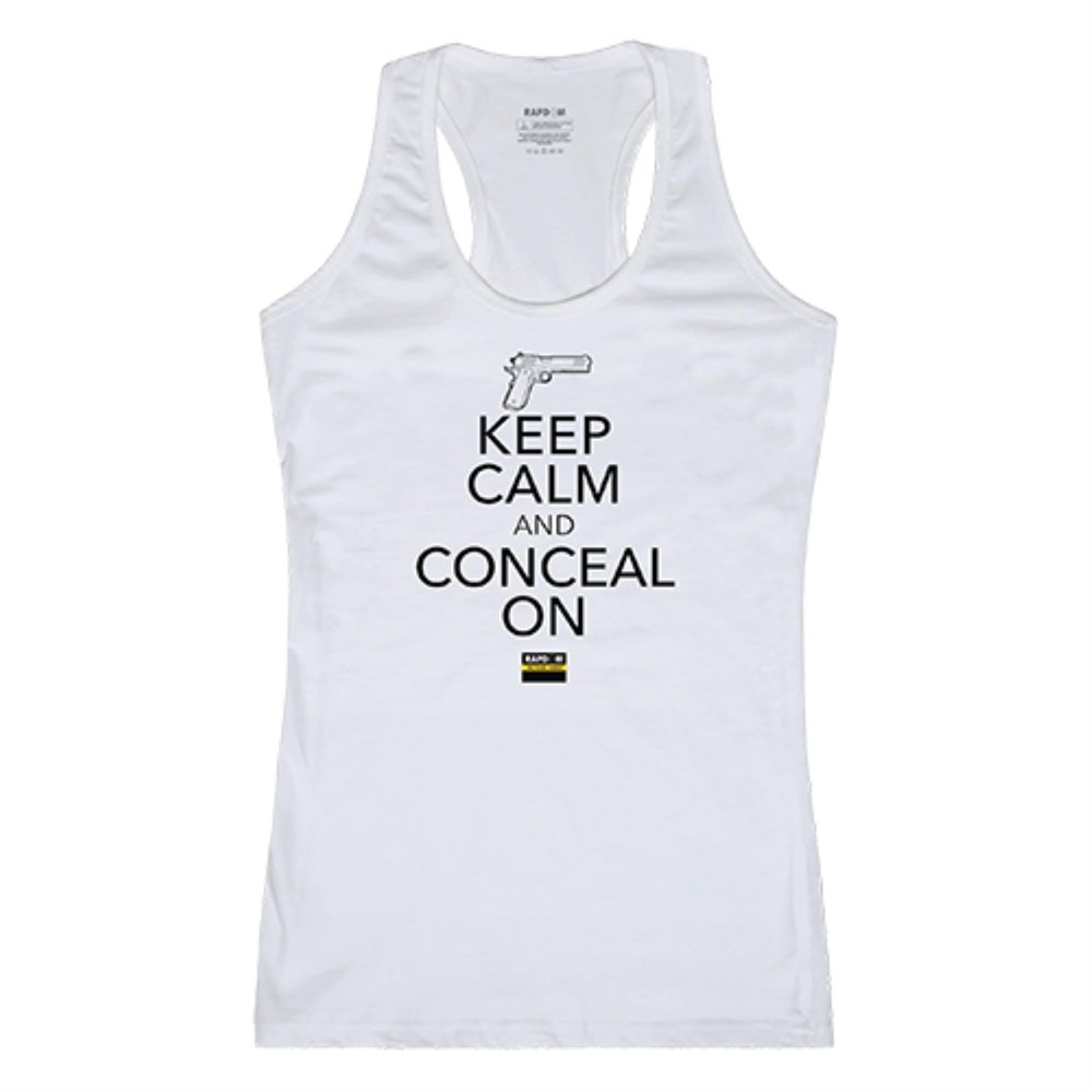 Rapid Dominance Women's Graphic Tanks, White, XX-Large