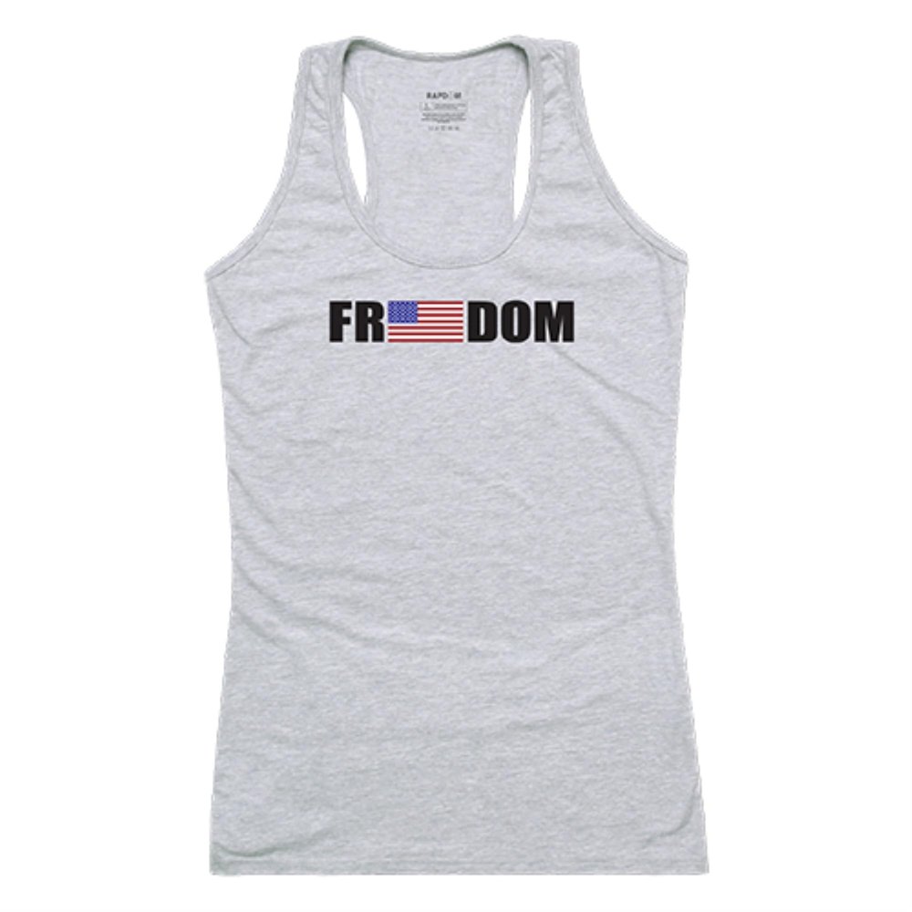 Rapid Dominance Women's Graphic Tanks, H.Grey, Medium