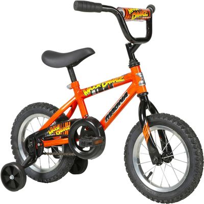 Dynacraft Magna Major Damage 12" Children's Bike  Bold and Durable Design, Perfect for Kids Learning to Ride, Sturdy and Easy to Assemble, Ideal for Young Riders