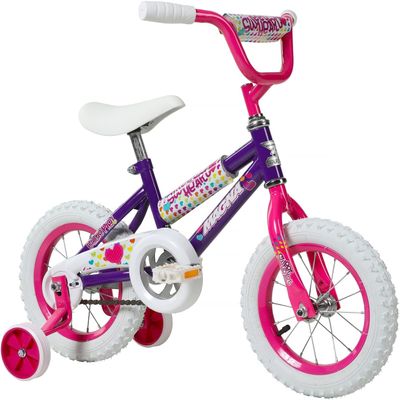 Dynacraft Magna Sweetheart 12" Children's Bike Fun and Colorful Design, Sturdy and Durable, Perfect for Kids Learning to Ride, Easy to Assemble, Ideal for Young Riders