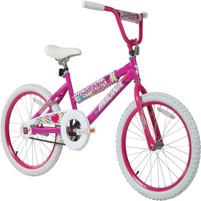 Dynacraft Magna Sweetheart 20" Children's Bike Fun and Colorful Design, Sturdy and Durable, Perfect for Kids Learning to Ride, Easy to Assemble, Ideal for Young Riders