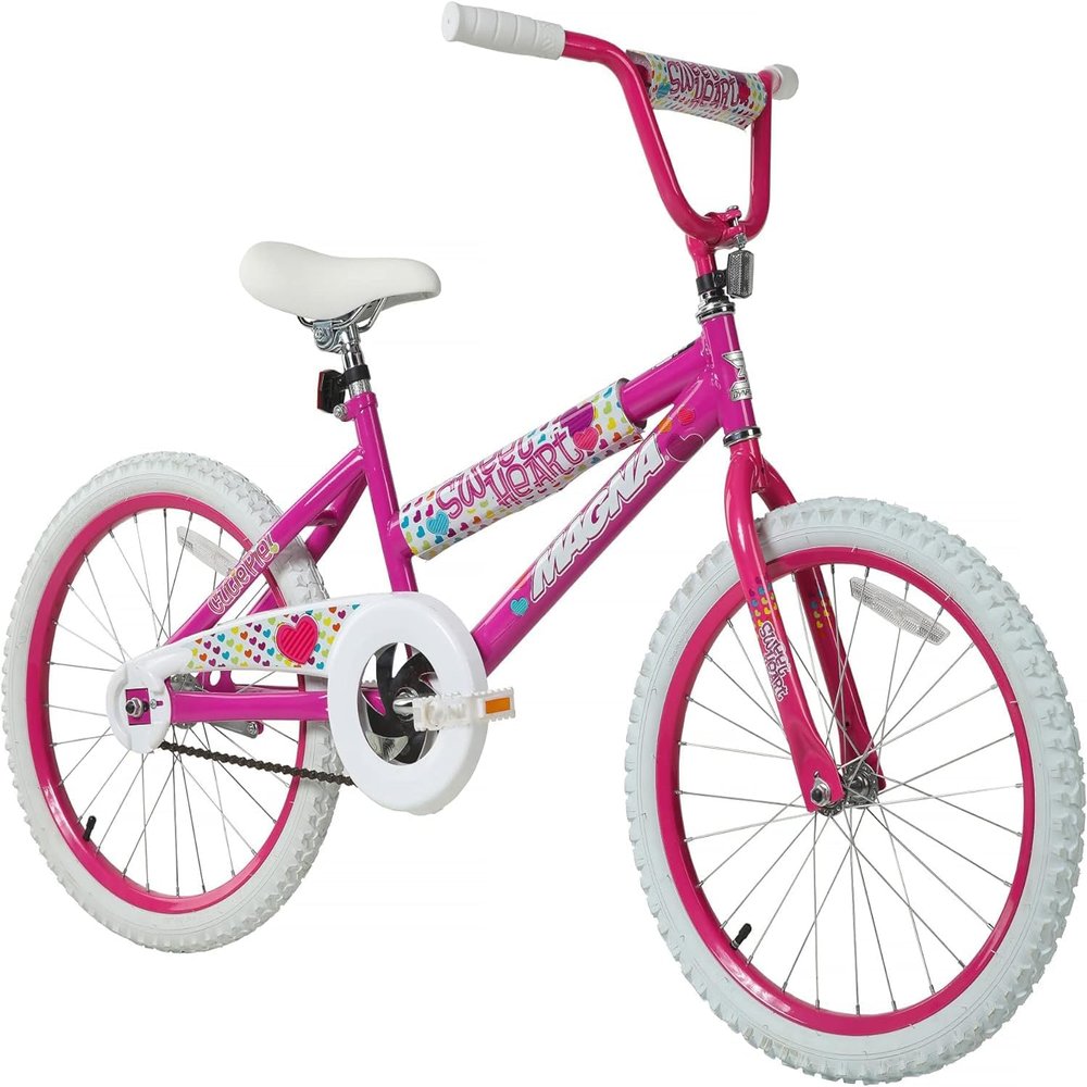 Dynacraft Magna Sweetheart 20" Children's Bike Fun and Colorful Design, Sturdy and Durable, Perfect for Kids Learning to Ride, Easy to Assemble, Ideal for Young Riders