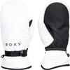 Roxy Women's Jetty Solid Insulated Mittens - Warm Winter Sports Mittens DryFlight Technology, Bright White, X-Large view 1