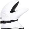 Roxy Women's Jetty Solid Insulated Mittens - Warm Winter Sports Mittens DryFlight Technology, Bright White, X-Large view 2