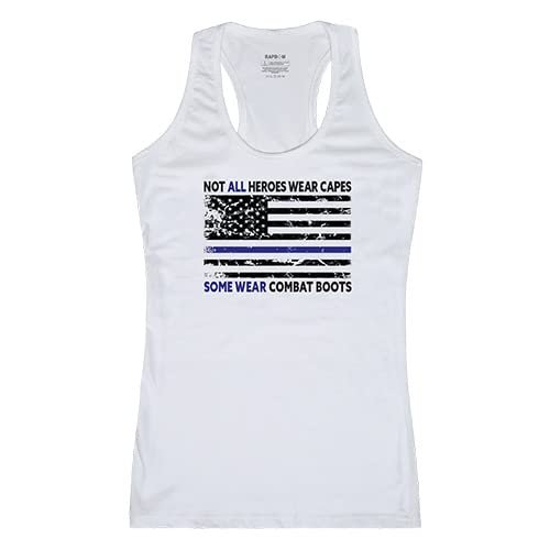 Rapid Dominance Women's Graphic Tanks, White, X-Large