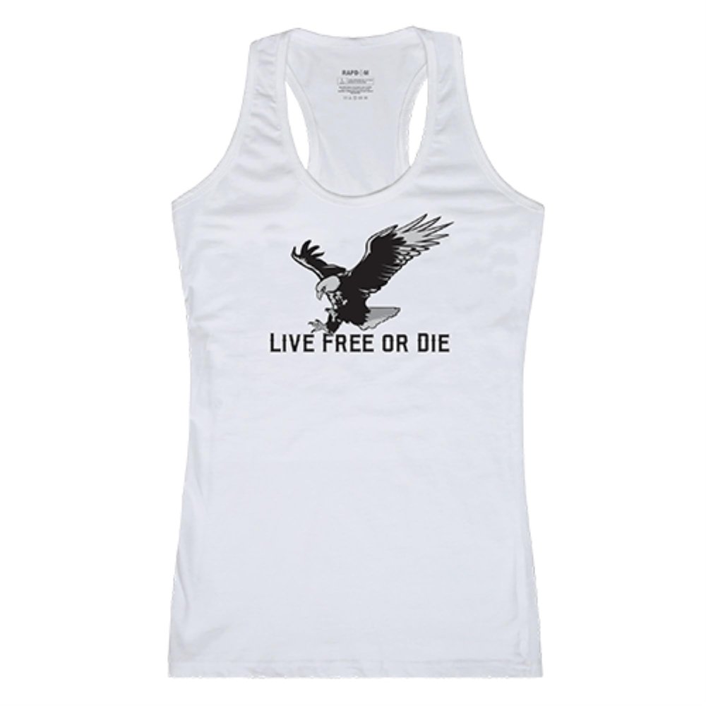 Rapid Dominance Women's Graphic Tanks, White, XX-Large