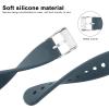 6 Pack Slim Soft Silicone Wristbands Compatible with Fitbit Charge 4 Bands, Sports Replacement Straps for Fitbit Charge 4 / Fitbit Charge 3 / Charge 4 SE/Charge 3 SE Women Men (6 Pack C) view 3