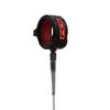 FCS 6' Essential Comp Surfboard Leash (Flame Red) view 1