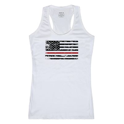 Rapid Dominance Women's Graphic Tanks, White, X-Large