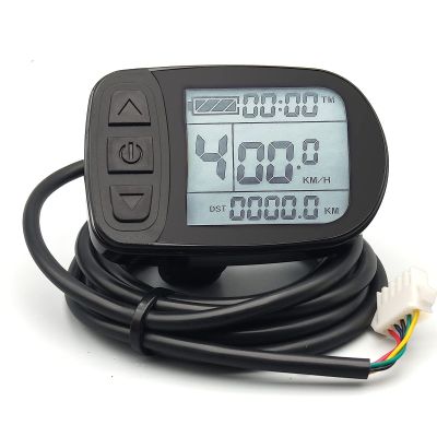 Ebike LCD Display Meter KT-LCD5 24V 36V 48V 52V Electric Bike Conversion Kit Display for KT Controller (LCD5 SM Plug)