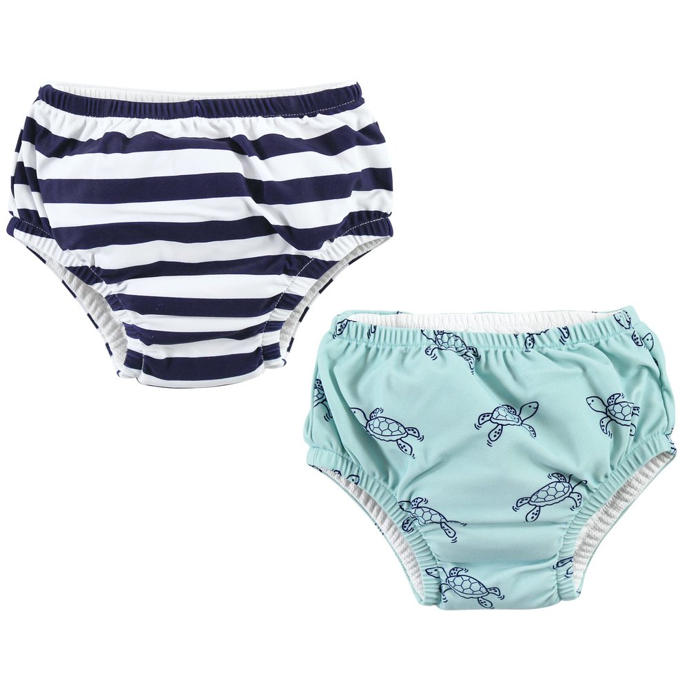 Hudson Baby Unisex Baby Swim Diapers, Sea Turtle, 18-24 Months