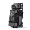 KAZE SPORTS 3 Ball Bowling Roller + 1 Ball Add On Spare Tote (Black-Gray) view 1