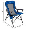 ALPS Mountaineering Leisure Chair, One Size, Bright Blue w/Mesh view 3
