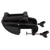 Annurssy Brackets & Hinge Assembly for Boat Engine Outboard Electric Trolling Motor, Black view 1