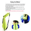 Swim Vest for Adults,Inflatable Buoyancy Vests-Portable Snorkel Vest for Diving Surfing Swimming Outdoor Water Sports (40-100kg, Green) view 4