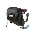 Two Wheel Gear - Commute Seat Pack - Water Resistant under Saddle Bag for Bicycle - for Bike Commuting and Touring - Recycled Ripstop, Black, Medium view 2