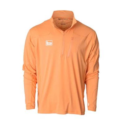 Banded - Performance Adventure  Zip Shirt (Medium, Salmon)