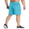 MAGCOMSEN Mens Outdoor Shorts with Pockets Quick Dry Cargo Shorts Lightweight Hiking Shorts Ice Blue,30 view 2