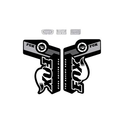 STAR SAM Stickers Compatible with Fox Float 2014 Series 29 Inches Grey 1 CMT