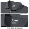 TACVASEN Mens Golf Shirt Dry Fit Mens Polo Shirts Short Sleeve Performance Golf Polos for Men with Collar Work Shirts Dark Grey, S view 3