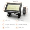 Ebike LCD Display Meter KT-LCD3 24V 36V 48V 52V Electric Bike Conversion Kit Display for KT Controller(LCD3 SM Plug with USB) view 4