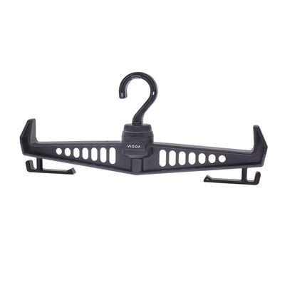 Tsuchiya Yak YAC VISOA Anglers Hanger U-A18 [Convenient for Fishing Vests and Waders] Black