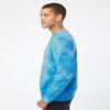 Independent Trading Co. - Midweight Tie-Dyed Crewneck Sweatshirt - PRM3500TD - XL - Tie Dye Dusty Pink view 3