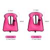 Swim Vest for Adults,Inflatable Buoyancy Vests-Portable Snorkel Vest for Diving Surfing Swimming Outdoor Water Sports (40-100kg, Pink) view 2