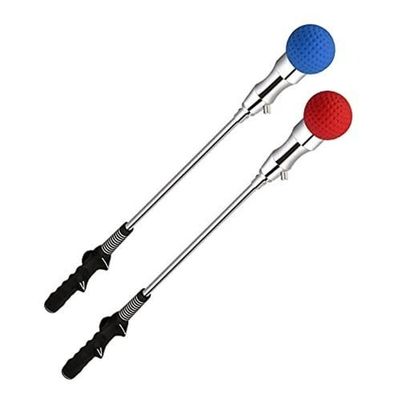 Golf Training Aid Swing Trainer Golf Warm-Up Stick for Adults Golf Beginners Golf Swing Trainer (Blue)