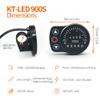 Electric Bike Bicycle LED Display KT LED-900S 36V 48V E Bike Display Matches Controller for Ebike Accessories Parts(LED900S SM Plug) view 3