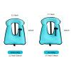 Swim Vest for Adults,Inflatable Buoyancy Vests-Portable Snorkel Vest for Diving Surfing Swimming Outdoor Water Sports (40-100kg, Blue) view 2