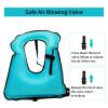 Swim Vest for Adults,Inflatable Buoyancy Vests-Portable Snorkel Vest for Diving Surfing Swimming Outdoor Water Sports (40-100kg, Blue) view 3
