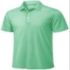 TACVASEN Mens Golf Shirt Dry Fit Mens Polo Shirts Short Sleeve Performance Golf Polos for Men with Collar Work Shirts Mint Green, L view 1