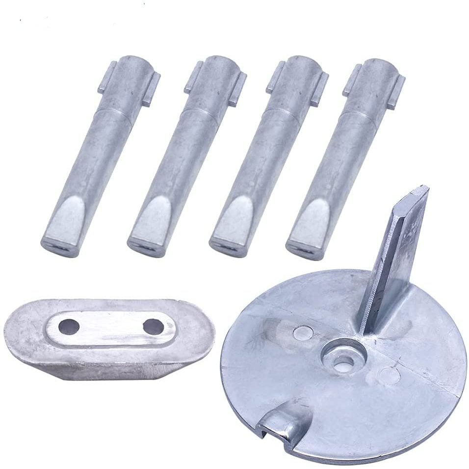 ERINER 67C-45371 Anode Kit for Yamah Outboard Motor 4T F40HP 65W-45251-00 and 67C-45371-00 with 62Y-11325-00