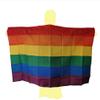 Bisexual and BI Pride Cape - Two Arm Sleeve Rainbow Flag view 4