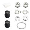 E-Bike Hub Motor Screw 12/14mm Shaft Screw Cap Washer/Spacer/Nut Cover Electric Bike Hub Lock for 500-5000 Watt Motors (M12) view 1