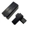 GHmarine Transom Saver Support and Trailering Motor Locks for Single Ram Outboard Mercury Evinrude Johnson Yamaha Honda and Tohatsu Rubber Black view 1