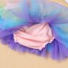 Baby Girls Rainbow Tutu Skirt with Headband Sets Toddler Girl Tulle Bloomers Diaper Covers Bowknot Bottom Skirts Skorts Tutu for Baby Girl 1st Birthday Cake Smash Outfit Rainbow 2-3 Years view 2
