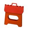 FAVOMOTO Plastic Folding Stool Lightweight Outdoor Fishing Seat Ergonomic Carrying Handle for Camping Picnics Gardening and Home Use Vintage view 1