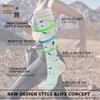 fenglaoda Compression Socks Women Men 6 Pairs, Knee High Best Support Circulation Socks for Running, Travel, Flight, Nurse view 2