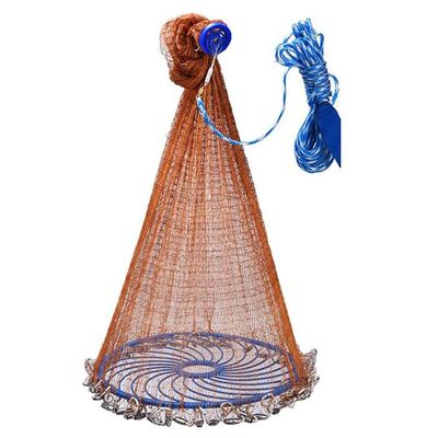 YYXDMFY Fishing Nets Saltwater Fishing Cast Net Fishing Net Fishing Nylon Portable Hand Cast Fishing Net Strong Nylon Hand Casting Fishing Cast Net Hand Throw Fishing Nets